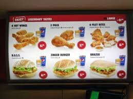 Purveyors of the world's best chicken. Menu Picture Of Kfc Amsterdam Tripadvisor