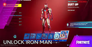 This outfit was available as a reward by unlocking level 93 of battle pass from chapter 2 season 4. Fortnite Chapter 2 Season 4 How To Unlock Tony Stark And Iron Man Suit Up Emote