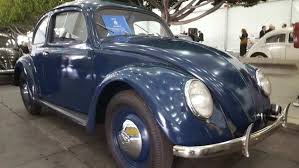 Image result for Dark Blue 1949 Beetle