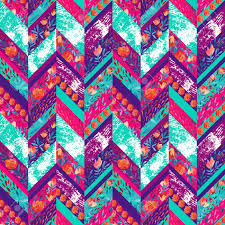 A pretty, floral bedding for your romantic sims. Chevron Seamless Pattern With Watercolor Flowers Background With Hand Painted Floral Elements And Grunge Texture Colorful Pattern For Summer Design In Neon Colors Stock Photo Picture And Royalty Free Image Image 83726383