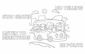 People interested in school bus danger zone also searched for. 4 Best Printable School Bus Rules Printablee Com