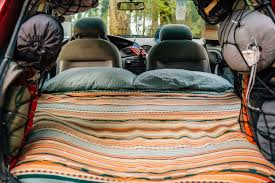 Megan Michael In A Ford Focus Tiny House Tiny Footprint Ford Focus Suv Camping Ford Focus Hatchback