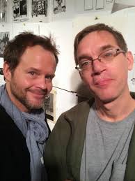 Todd Colby's Glee Farm: My dear friend & collaborator David Lantow and I in  his studio (featuring our recent collaborations)