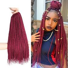 Wearing a protective style like this inverted dutch braid hairstyle is great in retaining the length of your real hair but if you always comb aggressively or. Box Braid Hair Weave Online Shopping Buy Box Braid Hair Weave At Dhgate Com