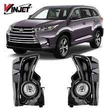 Here are the top 2018 toyota highlander for sale now. Winjet Wj30 0567 09 Oem Series For For For 2017 2018 Toyota Highlander Clear Lens Rh Lh Factory Style Replacement Fog Light Kit With Bezel Trim Wiring Harness Switch Set Pair 2017 2019 Driving Fog