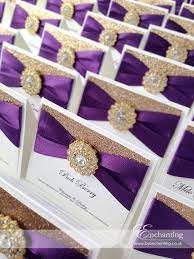 7 Remarkable Choosing Your Wedding Flowers Idea Purple Wedding Stationery Gold Wedding Stationery Purple And Gold Wedding