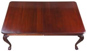 Home furniture universal furniture bedroom furniture furniture hudson furniture house dressing mattress furniture shop sanibel dining room furniture, 4 piece set (4 side chairs) online at macys.com. Vintage Pennsylvania House Cherry Chippendale Style Ball And Claw Dining Table At 1stdibs