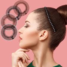 PAGOW 12 pcs Full Circular Stretch Comb Flexible Hairband Circle Stretch  90s zig zag Headband Holder for Women Girls Hair Accessories (2 colors 6pcs  with pearls + 6pcs without pearls) : Amazon.com.au: Beauty