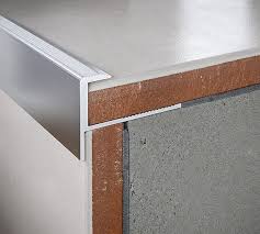 Profile Nez De Marche Droit Aluminium Brut 10 Mm Castorama