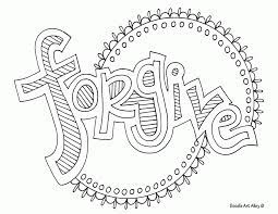You can print each page to make a little booklet (with the entire prayer as the title page) or you can just print the entire prayer page for a quick refresher. Forgiveness Coloring Page Coloring Home