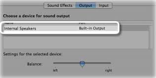 Résultat de recherche d'images pour "OS X sound system preferences"