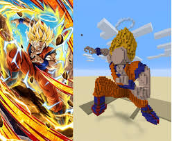 Maybe you would like to learn more about one of these? I Tried To Build Int Super Saiyan 2 Goku Angel In Minecraft Dbzdokkanbattle