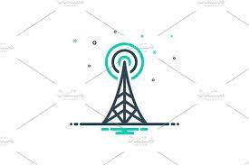 Radio Tower Icon Icon Radio Tower