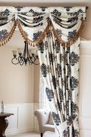 Floral Black And Cream Curtains Cream And Chocolate Swag Curtain Set Curtains Classic Curtains Elegant Curtains