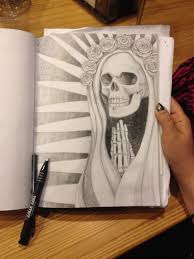 Las 41 mejores imagenes de dibujos artisticos faciles en 2019. Dibujos Faciles A Lapiz De La Muerte Novocom Top