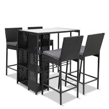 To increase the functionality of your restaurant's outdoor space, bar height outdoor tables are key. Outdoor Bar Sets Clearance Grays