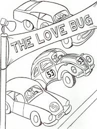 Volkswagen Beetle Coloring Pages Volkswagon Beetle Coloring Page Love Bug Coloring Pag In 2020 Unicorn Coloring Pages Cinderella Coloring Pages Dinosaur Coloring Pages