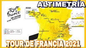 El tour de francia regresa a su formato clásico sin etapas de montaña en la primera semana. Recorrido Del Tour De Francia 2021 Perfiles Etapas Y Altimetria Youtube