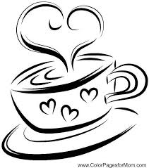 Coloring Pages For Adults Coffee Coloring Page 26 Coffee Heart Coffee Tattoos Coffee Doodle