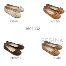 Warna misty dan warna zamrud. Dea Flats Shoes 1607 102 3 Pilihan Warna Beige Khaki Brown Shopee Indonesia