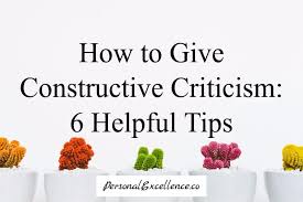 Acting critique a separate peace did the actor present a believable character and an interesting performance? How To Give Constructive Criticism 6 Helpful Tips Personal Excellence