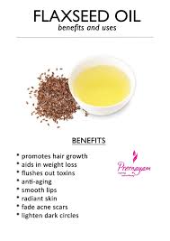 Flaxseed oil benefits for hair. Prernayam Posts Facebook