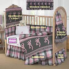 Set bedding, baby, crib bumper nursery, 100%cotton white color, canopy 18 items. Price Tracking For Browning Buckmark Plaid 7 Pc Baby Crib Set Gift Set Save By Bundling Price History Chart And Drop Alerts For Amazon Manythings Onlin Baby Bedding Sets