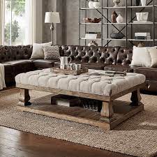 This coffee table is a gem because of its special design that can serve so many different purposes. 10 Upholstered Coffee Tables To Add Some Coziness To Living Room