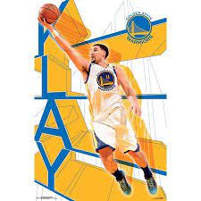 nba golden state warriors klay thompson premium poster and poster clip bundle walmart com in 2021 golden state warriors nba golden state warriors nba golden state