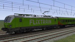 This is a repaint of the german company flixtrain for the electric powered locomotive siemens vectron. Br193 Vectron Flixtrain Repaints Rail Sim De Die Deutsche Train Simulator Community