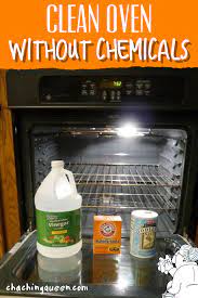 How do you clean your oven naturally? How To Clean Your Oven With Vinegar And Baking Soda For Green Cleaning Oven Cleaning Clean Oven With Vinegar Cleaning Hacks
