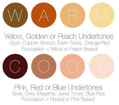 makeup for warm yellow undertones cool skin tone hair