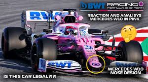 Racing Point Rp20 Reaction And Analysis It S A Pink Mercedes W10 2020 Racing Point F1 Car Youtube