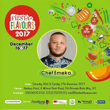 Emeka eloagu instagram handle is @chefemeka. Fiestaofflavours2017 Meet Chef Emeka One Of The Fiestachefs My Cookery Zone