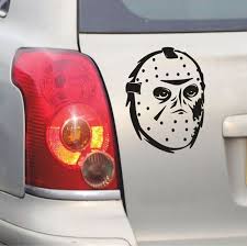 Horror Autoaufkleber Jason Halloween Aufkleber Auto Tuning Styling Folie Sticker Decal Halloween Aufkleber Aufkleber Auto Aufkleber