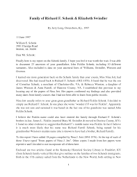 Family of Richard F. Schenk & Elizabeth Swindler