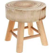 bijzettafel tuinkruk hout petit tabouret bois table d appoint en bois petite table exterieur