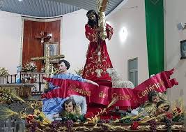 El Patron Jurado Ya Esta En Su Anda Procesional Para La Historica Procesion Extraordinaria En Las Zonas 2 Y 5 De Escuintla Jesus Patronjurado Cucuruchoengu