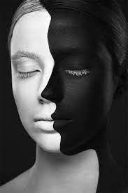 Creative Makeup Photographed By Alexander Khokhlov Black White Face Black White Portraits Portrait
