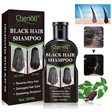 It takes four weeks to see that the hair has a tendency to turn black. Black Hair Shampoo Natural Darkening Shampoo Permanent Black Hair Ginger Colouring Herbs Improves Follicle Root Growth Amazon De Beauty
