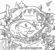 749x993 marine life under the ocean floor coloring page. Free Coloring Pages Printable Pictures To Color Kids Drawing Ideas Sea Dinosaur Drawing For Children Ocean Coloring Pages