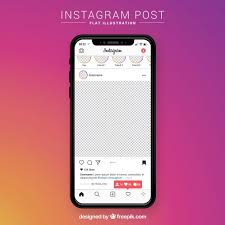 Baixe Post No Instagram Com Fundo Transparente Gratuitamente In 2020 Instagram Mockup Instagram Posts Instagram Design