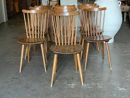 Giantex solid wood whitesburg dining chairs, set of 2, spindle back, wood seating, hammis dining room chairs, suitable for dining room, kitchen, restaurant, antique dining side. Baumann Spindle Back Dining Chairs In Sold Vitrine