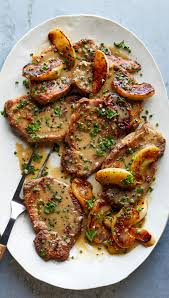 Pork Chops With Apples And Cider Pork Entrees Apple Pork Chops Recipes