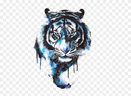 Typical female as well, fairy tattoos blend well with moon, flower and butterfly designs. Tiger Drawing Tattoo Art Watercolor Painting Tattoo Designs Free Transparent Png Clipart Images Download