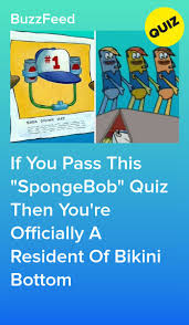 Get friends together, turn on your favorite episode, and have fun! If You Pass This Spongebob Quiz Then You Re Officially A Resident Of Bikini Bottom Spongebob Quiz Quiz Spongebob