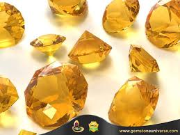 The Substitute Of Pukhraj Is Called Sunela Citrine The Substitute Of Yellow Sapphire Has Various Focal Points Ma In 2020 Yellow Sapphire Yellow Quartz Yellow Topaz