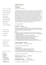 Job seeker is targeting a position in secondary or higher education teaching. Cv Template Education Cvtemplate Education Template Teaching Resume Examples Teacher Resume Examples Teacher Cv Template