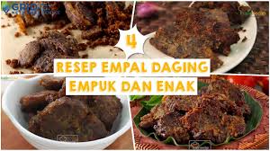 Ayo tunggu apalagi, segera dapatkan resep tongseng kambing tanpa santan paling enak disini. 4 Resep Empal Daging Empuk Dan Enak Buat Lauk Nasi Tumpeng Youtube