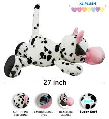 Get stuffed animals with embroidered eyes today w/ drive up or pick up. Dollibu Dollibu Cow Xl Stuffed Animal Pillow 27 Inch Soft Moo Cow Toy Pet Animal Pillows For Kids Cute Cozy Nap Buddy Floor Pillows For Kids Toddlers Jumbo Hugging